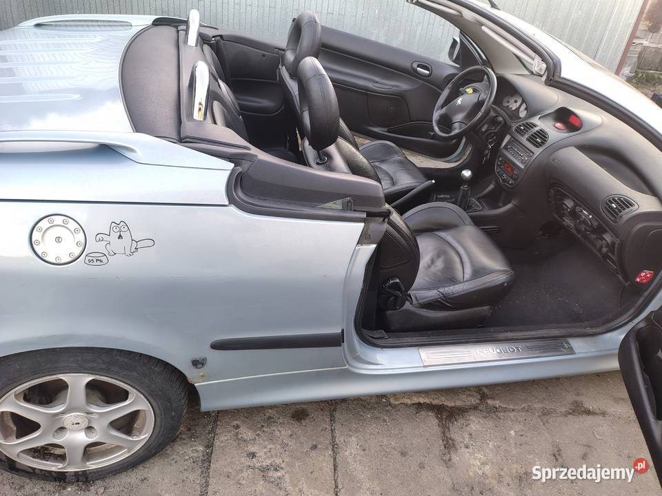 Peugeot 206cc 16benzyna lubelskie Chełm