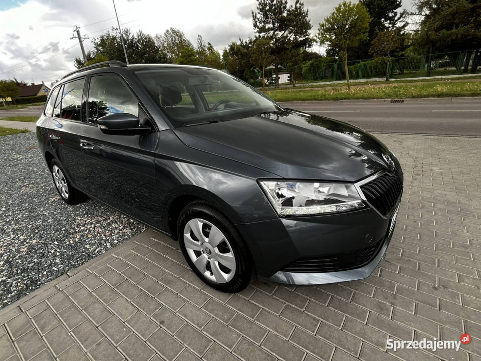 koda Fabia Skoda Fabia III 10MPI Lift 2019r Led nieuszkodzony Sokołów Podlaski