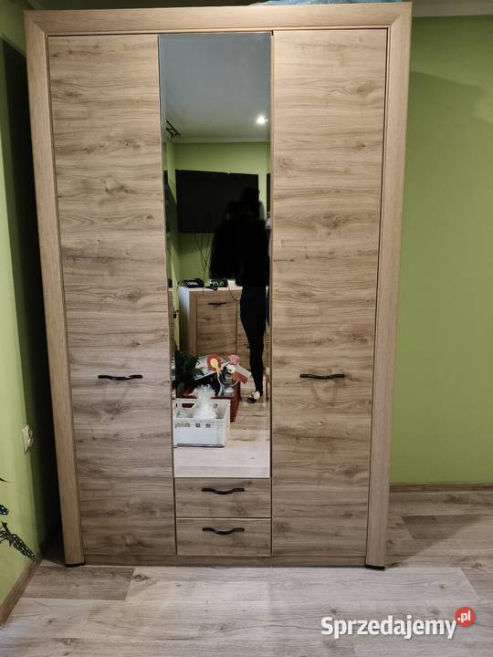 Szafa z lustrem w kolorze dąb sonoma Tarnobrzeg