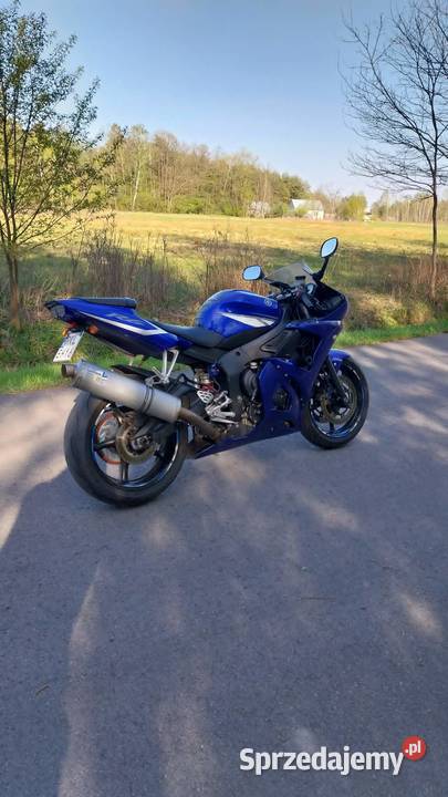 Yamaha YZF R6 2004 nieuszkodzony podkarpackie Ostrowy Baranowskie