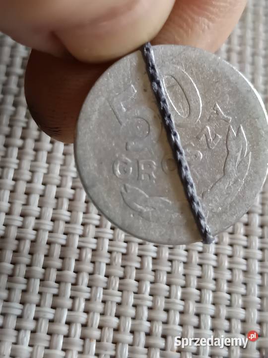 Sprzedam monete 50 gr 1949 r ooooo Chełm sprzedam
