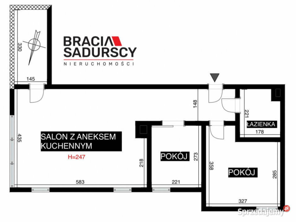 sprzedaży mieszkania 5032m2 3 pokojowe małopolskie Wieliczka