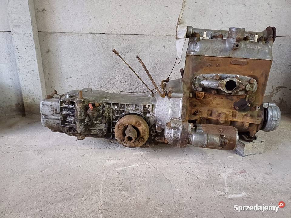Silnik że skrzynią biegów do Wartburga Syreny Ostrów Wielkopolski