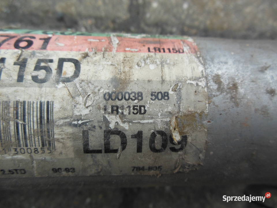 RURA WYDECHOWA LAND ROVER DISCOVERY 25 DIESEL Kozy