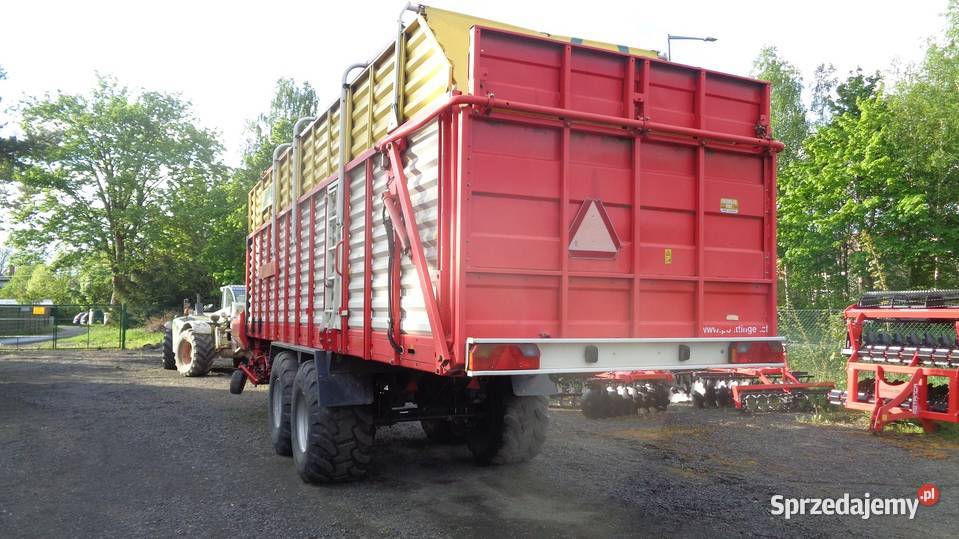 Przyczepa samozbierająca Pottinger Jumbo 8000 Olszyna