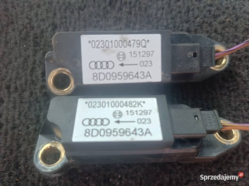 Czujniki Uderzenia 8D0959643A Audi A4 B5 a352 śląskie Myszków