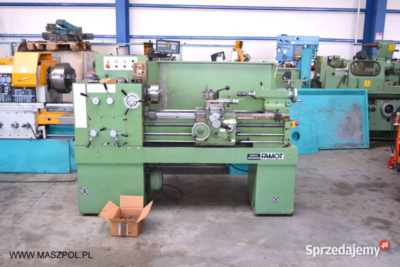Tokarka TUM 35 D1 x 1000 FAMOT STAN TECHNICZNY