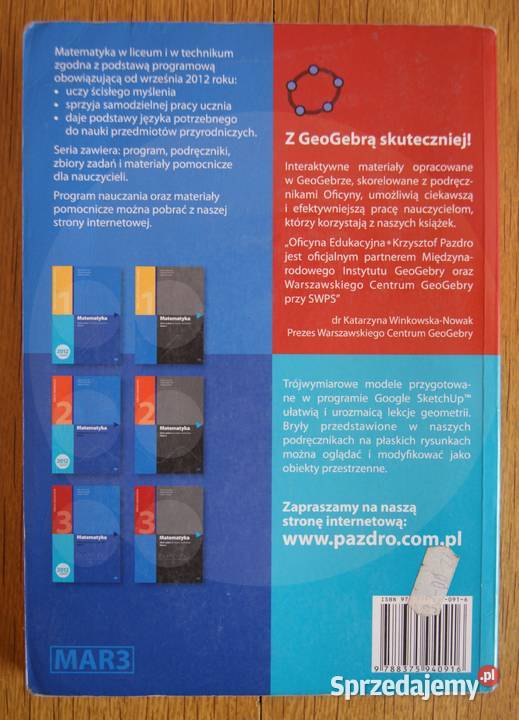 M Kurczab E Kurczab E Świda Matematyka 3 lubelskie