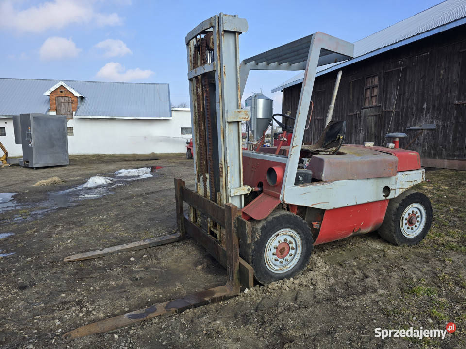 Wózek widłowy LINDE udźwig 6 ton 4 m DEUTZ F6L