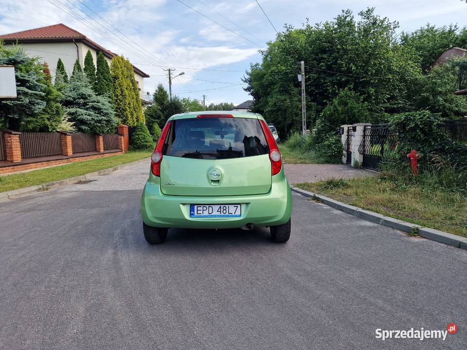 Opel Agila 10 Klimatyzacja nieuszkodzony Agila Zgierz