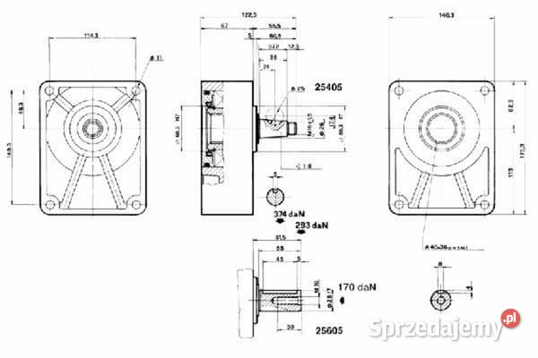 Podpora łożyskowa gr 35 T3528 małopolskie Kamionna sprzedam