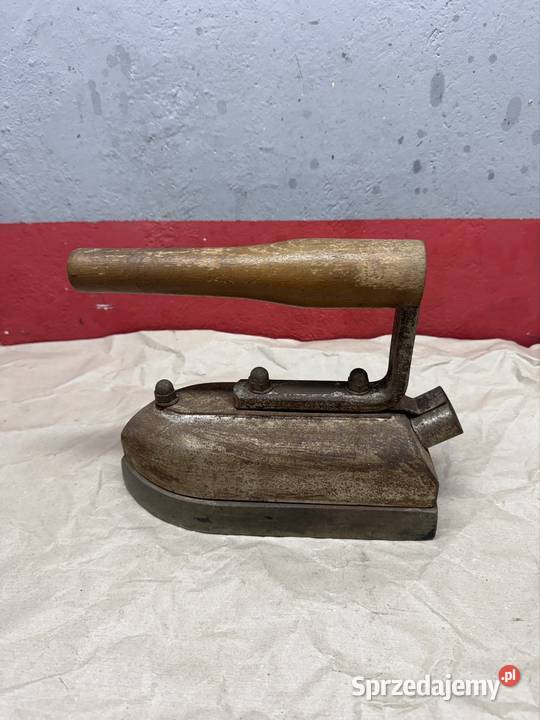Stare zabytkowe żelazko Gidle