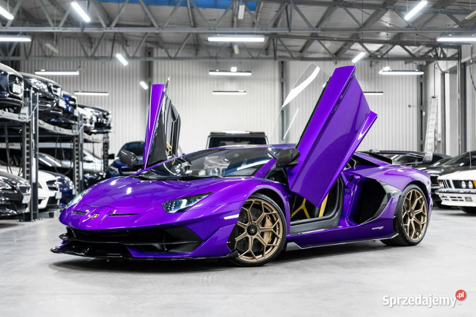 Lamborghini Aventador SVJ LP 770 65 V12 Viola ABS Węgrzce sprzedam
