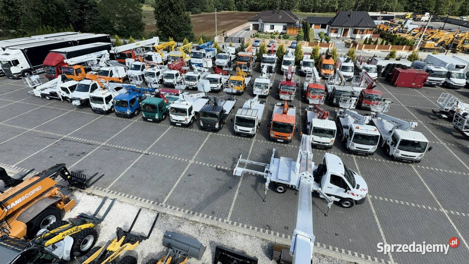 Mercedes Sprinter Podnośnik Koszowy 23m MULTITEL elektryczne lusterka Widełki