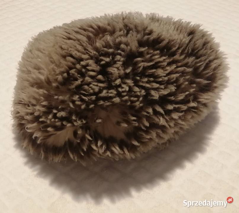 Czapka zimowa futrzana szara melanż 545 Odzież Czeladź