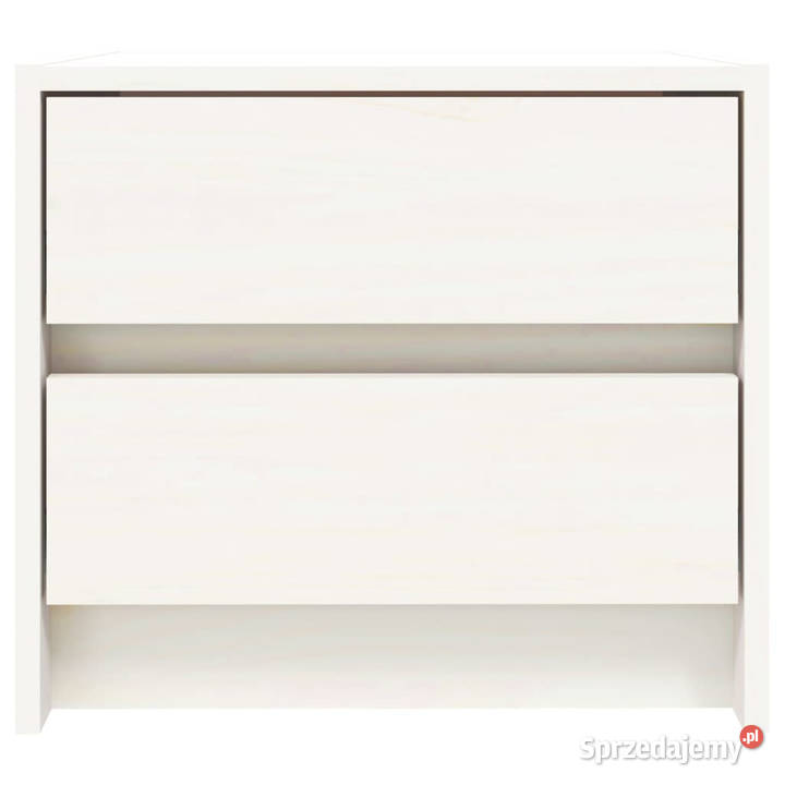 Szafki nocne 2 białe 40x31x355 lite drewno Nocne Dom i Ogród Warszawa