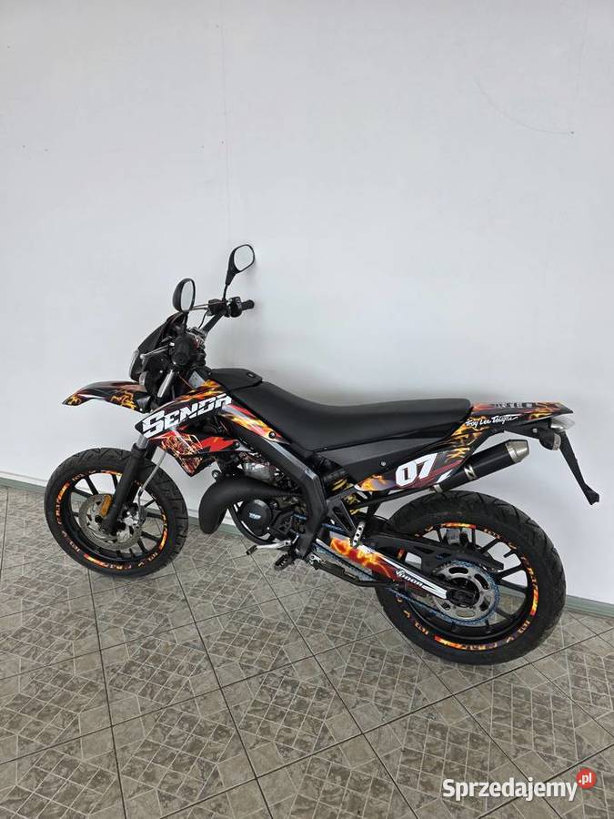 Derbi Senda Xtreme 2016 Tunning SCR Arisal 80 49cm3 Rybarzowice