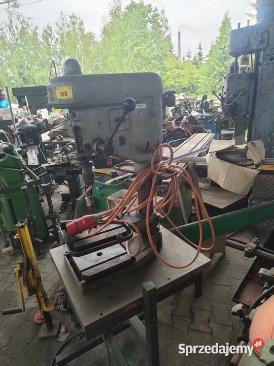 Wiertarka stołowa ze stolikiem Kalisz sprzedam