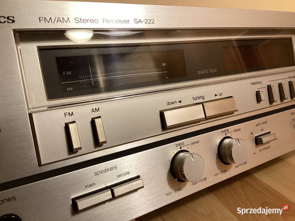 Wzmacniacz Amplituner TECHNICS SA222 SPRAWNY z Gdynia sprzedam