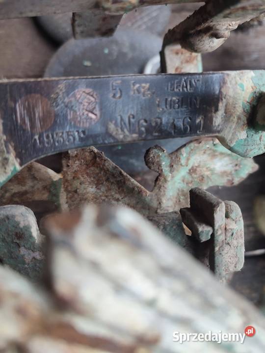 Przedwojenna waga szalkowa 1935 r Pozostałe Dulcza Wielka sprzedam
