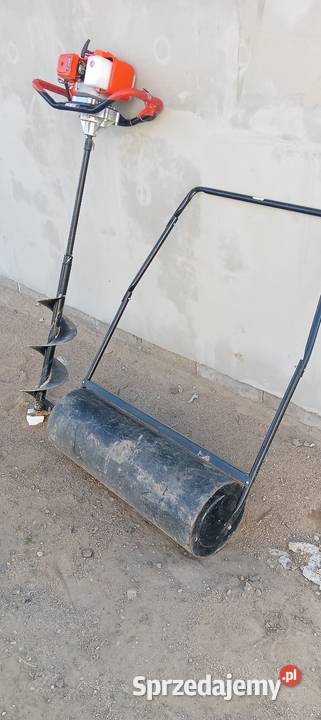 Wiertnica spalinowa walec ogrodowy wynajem Wiertnice warmińsko-mazurskie