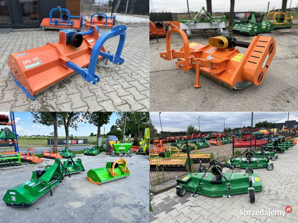 Kosiarka pielęgnacyjna ogrodowa mulczer 10 12 15 Maszyny rolnicze Trojanów sprzedam