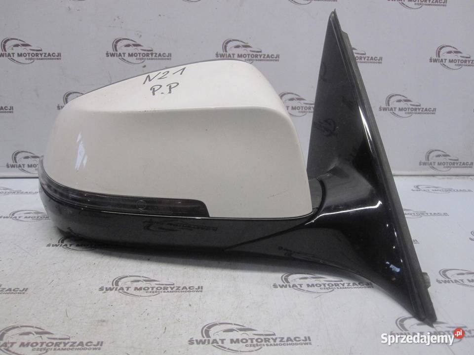 BMW F10 LIFT lusterko prawe 021141 8 PIN ANGLIK osobowe