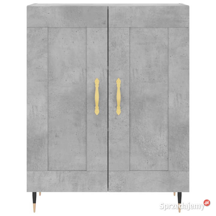 Szafka szarość betonu 695x34x90 materiał mazowieckie