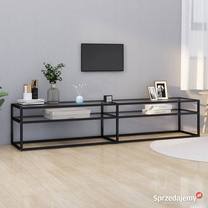 Szafka pod TV przezroczysta 200x40x405 hartowane Warszawa