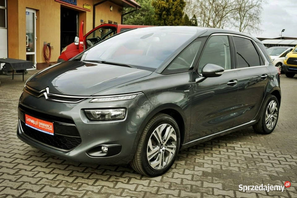 Citroen C4 Picasso 16HDI NAVI alu R17 2014r II wielofunkcyjna kierownica mazowieckie Płock