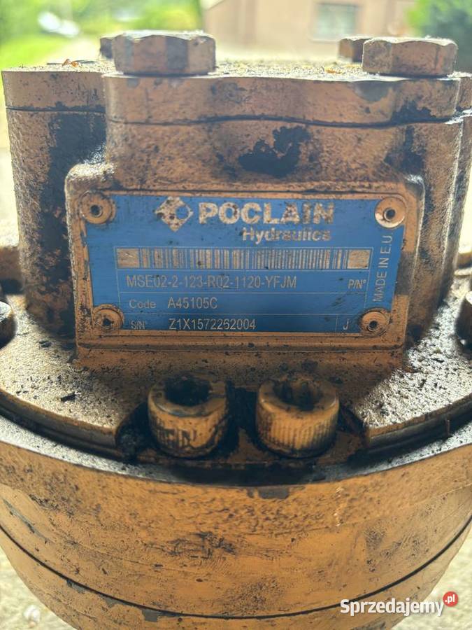 Hydromotor MSE022 z głowicy harvester sampo Białebłoto-Stara Wieś