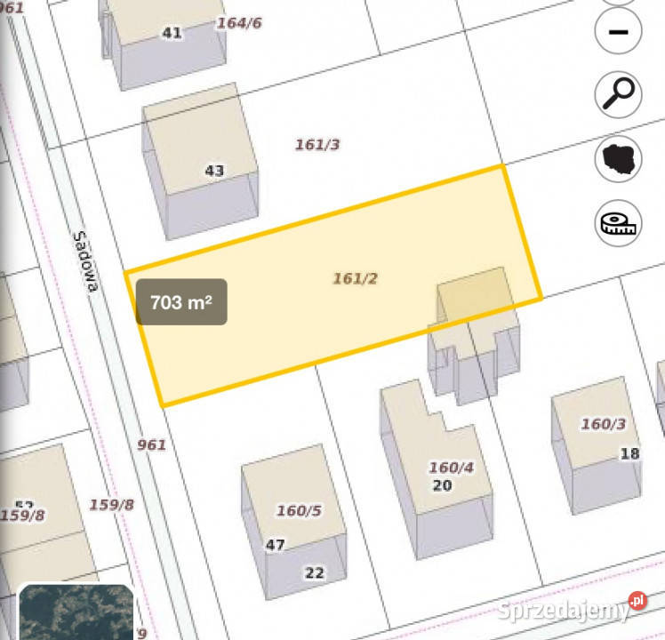 Działka Przeźmierowo Sadowa gm Tarnowo Podgórne