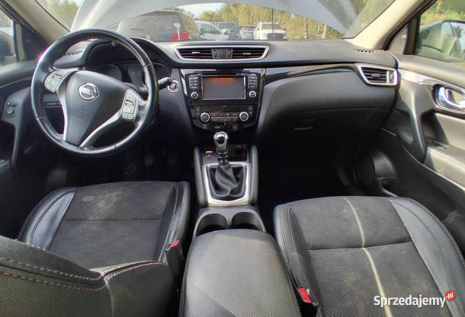 Nissan Qashqai 2 16 dci 131 2015r Bogata kamera ogranicznik prędkości