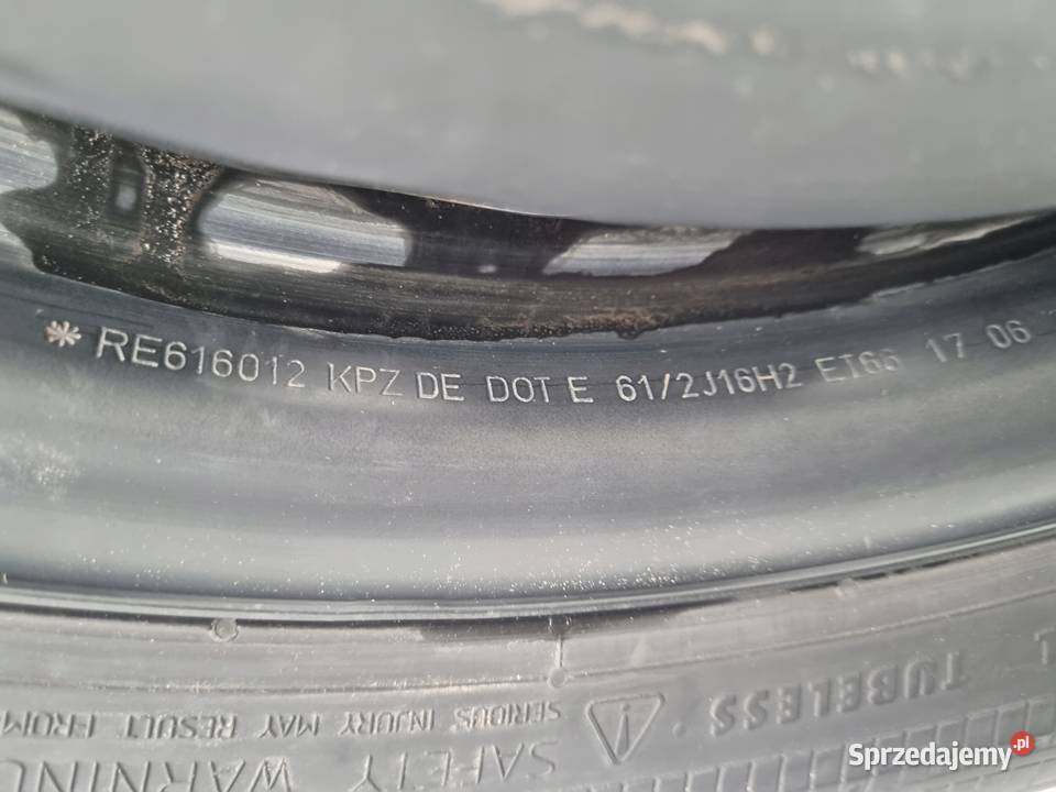 KOŁO ZAPASOWE Renault Master III Movano B felga Średnica 16" sprzedam