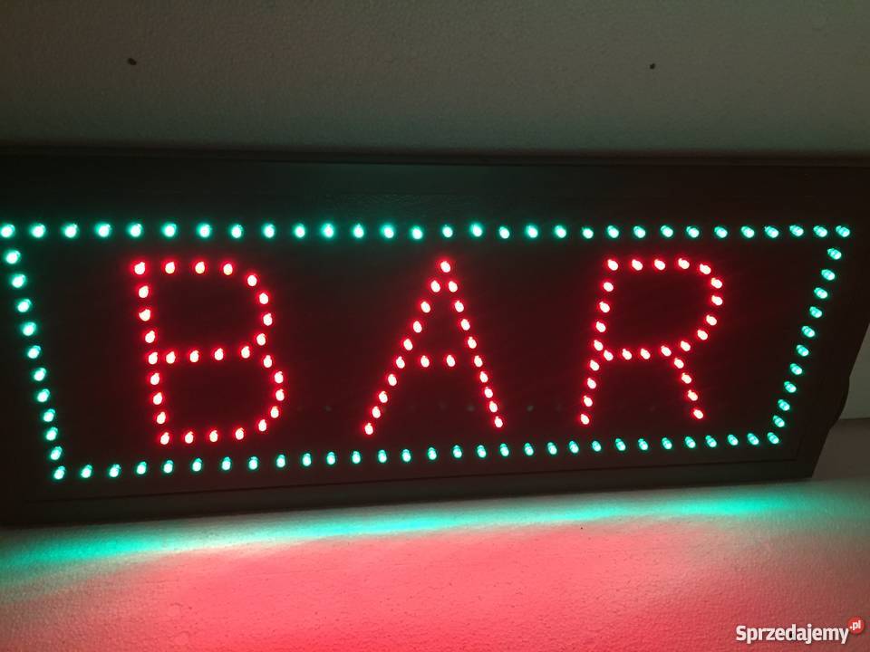 BAR reklama diodowa 60x25 NOWA 230V