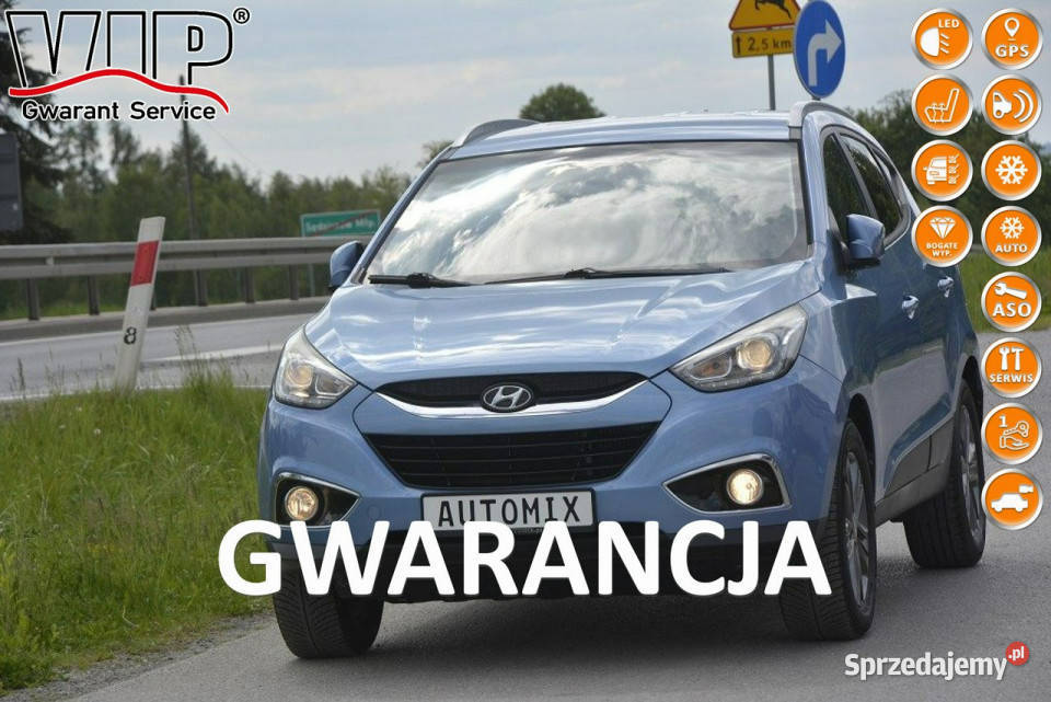 Hyundai ix35 17CRDi nawigacja kamera półskóra elektrochrom. lusterko wst. Sędziszów Małopolski