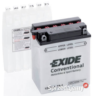 Akumulator 12 Ah EXIDE conventional 12N12A4A1 L Nowa Karczma sprzedam