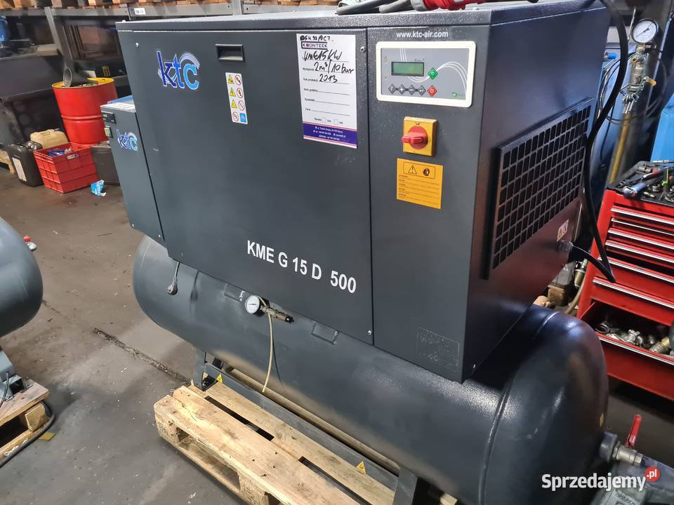 Kompresor śrubowy KTC KME G 15 kw wielkopolskie Zduny