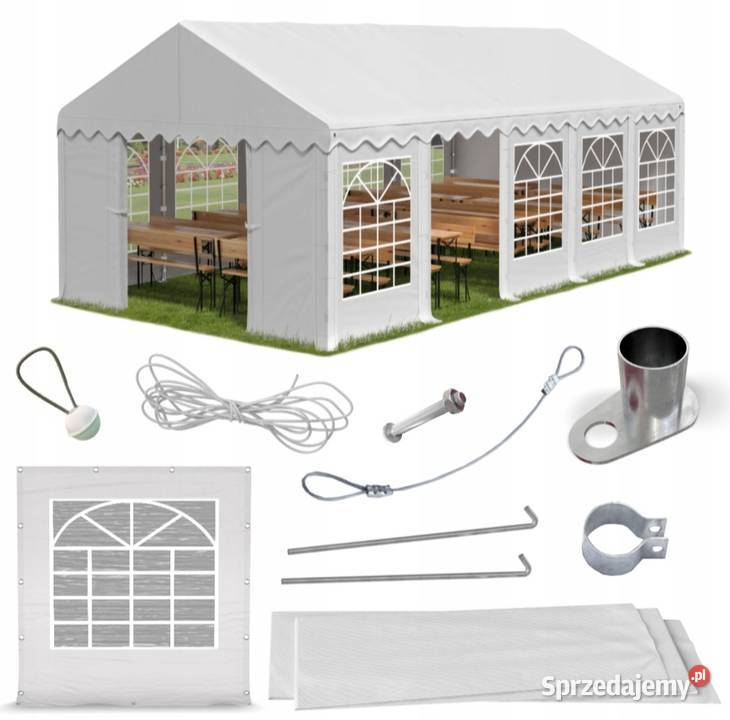 Namiot ogrodowy plenerowy 5 x 10 m lekko Gorzów Wielkopolski