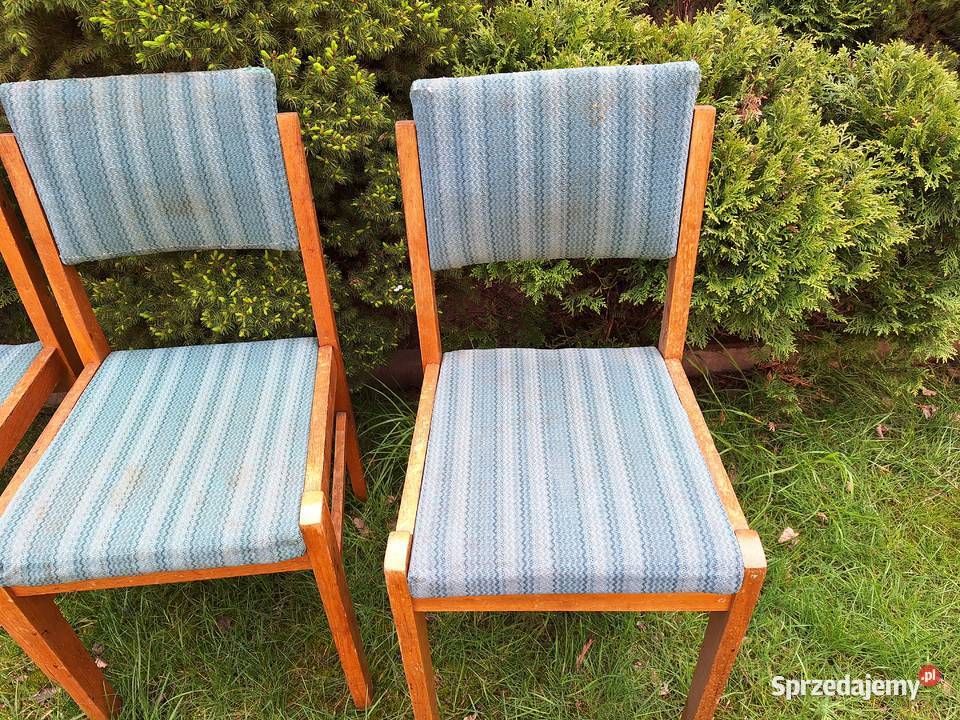 Krzesła Prl 3 sztuki Tarnów