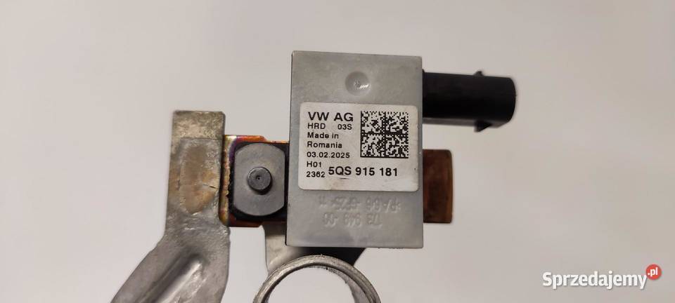 VW TAYRON TIGUAN III KLEMA MINUSOWA 5QS915181