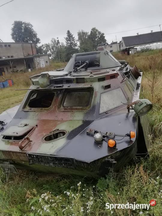 Nadwozie BRDM z kołami podporowymi