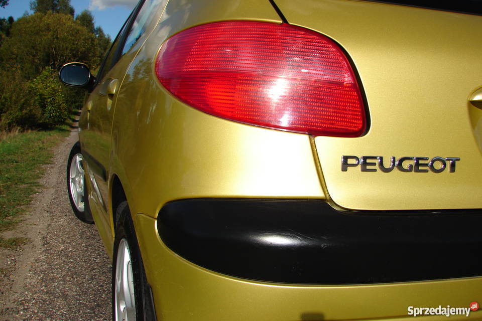 Peugeot 206 14 XLine Salon Polska 107000 107000km kujawsko-pomorskie Steklin