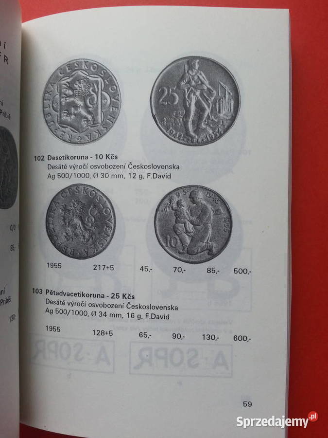 3065 Czechosłowackie monety 19181992 Szczecin