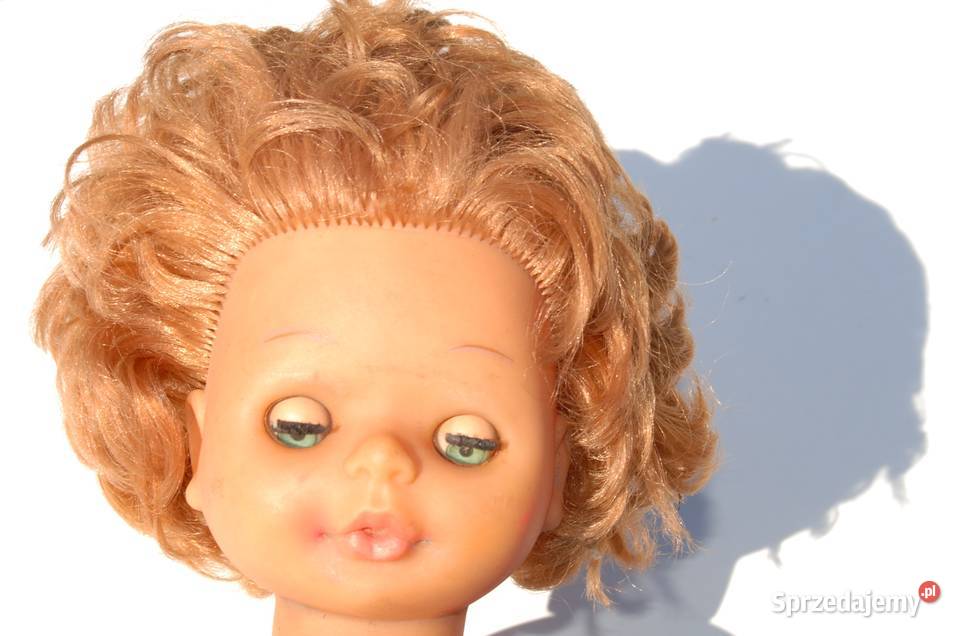 Stara zabawka lalka sygnowana lata 4050 unikat śląskie sprzedam