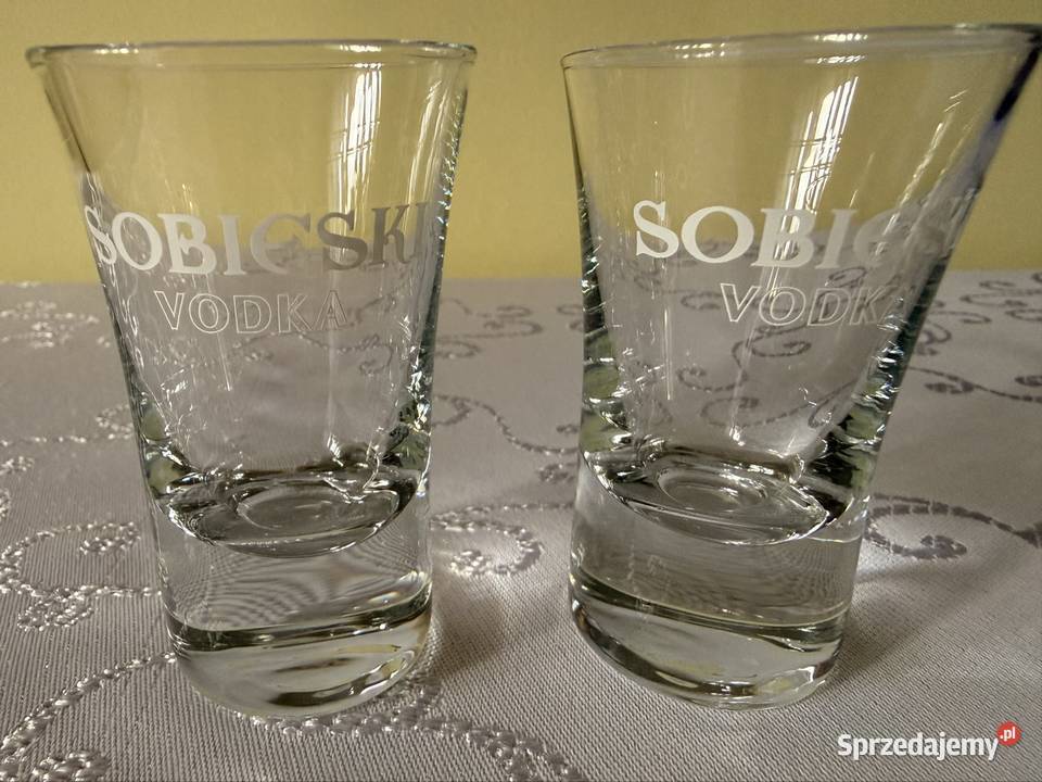 Kieliszki do Wódki Sobieski 50 ml Zestaw 2 przezroczysty Czerwionka-Leszczyny