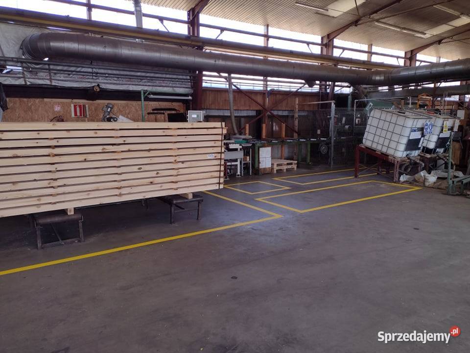 Malowanie hal przemysłowych produkcyjnych linii