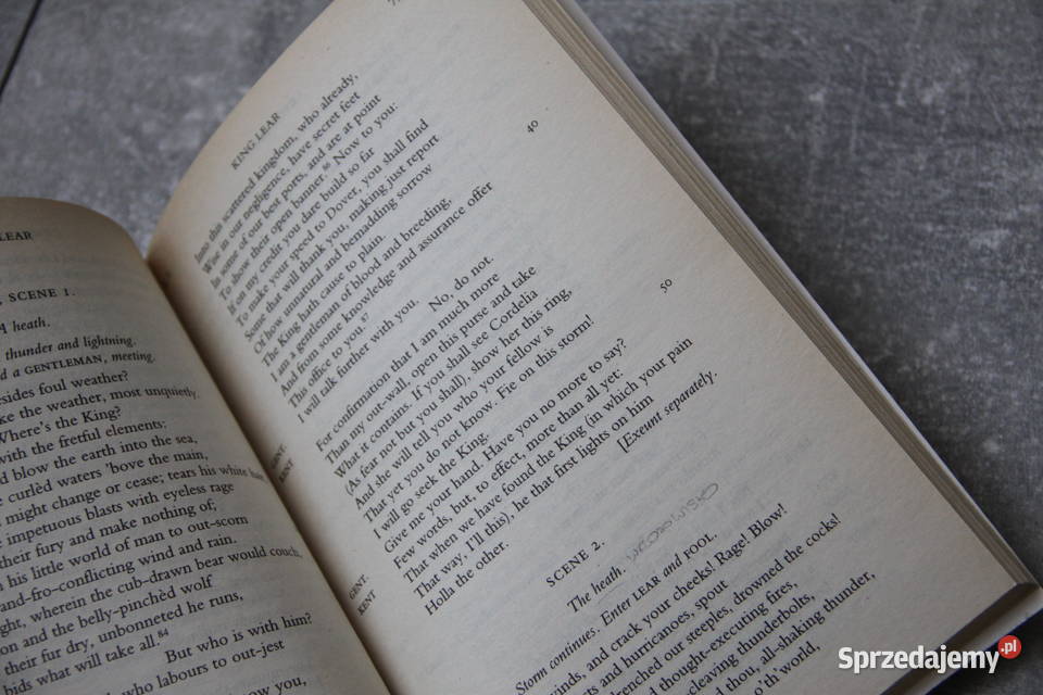 Shakespeare William KING LEAR completeunabridged Chorzów sprzedam