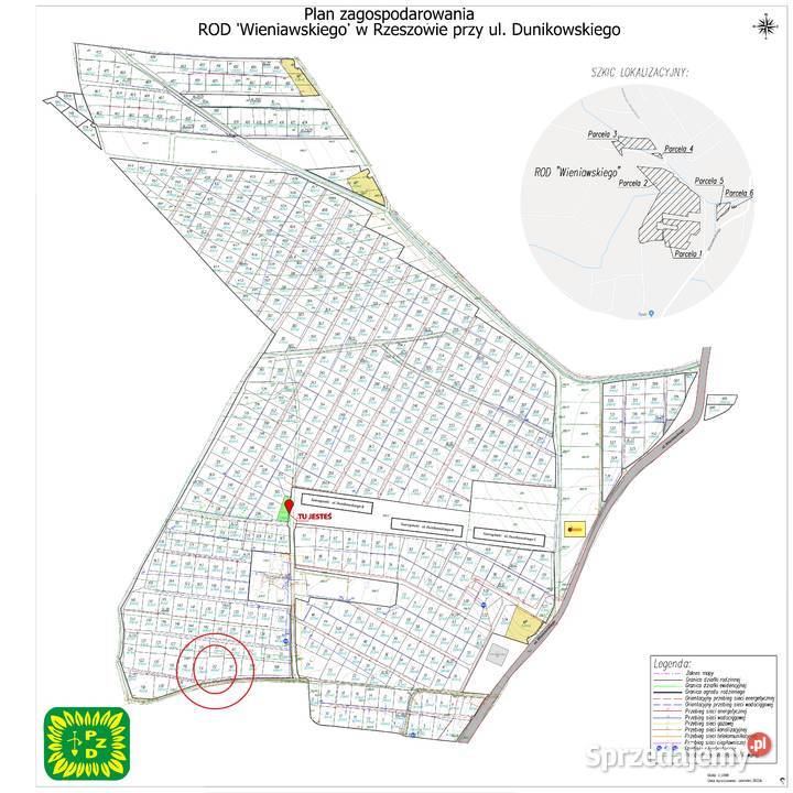 Działaka rekreacyjna ROD na Wieniawskiego 412m2 sprzedam