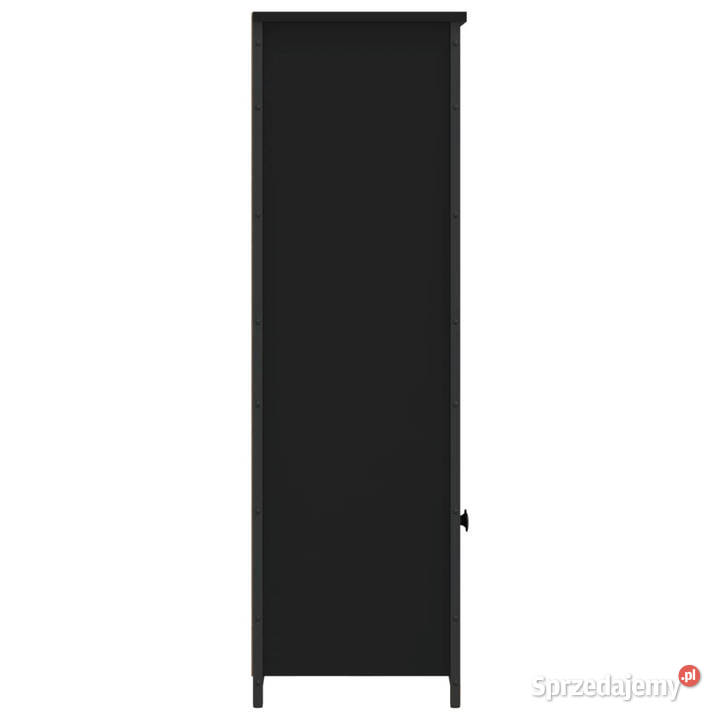Szafka czarna 62x32x1035 materiał drewnopochodny Warszawa